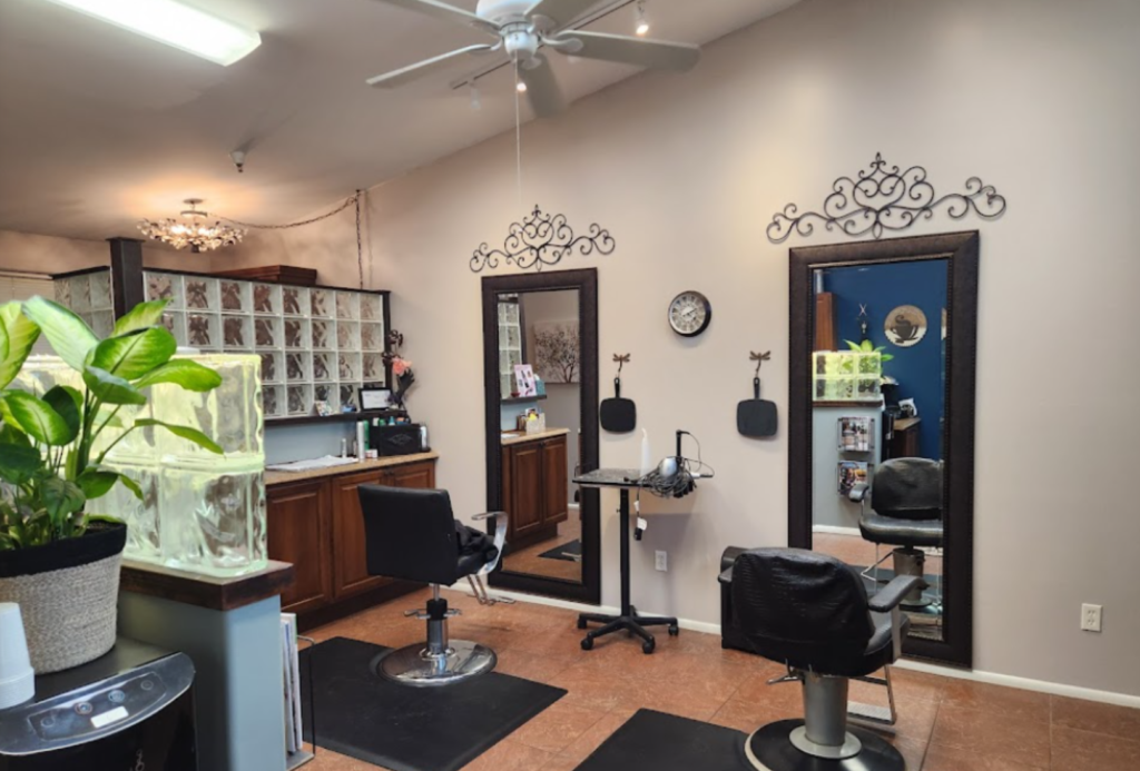 Salon Stations and Coffee Bar at Salon at The Ranch, Amado, AZ